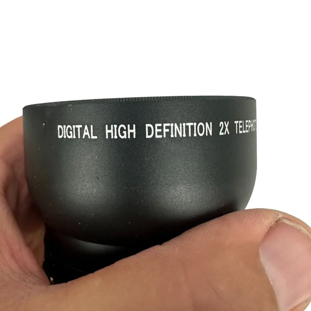 Digital High Definition 2X Telephoto Lens Japan Optics With Pouch
